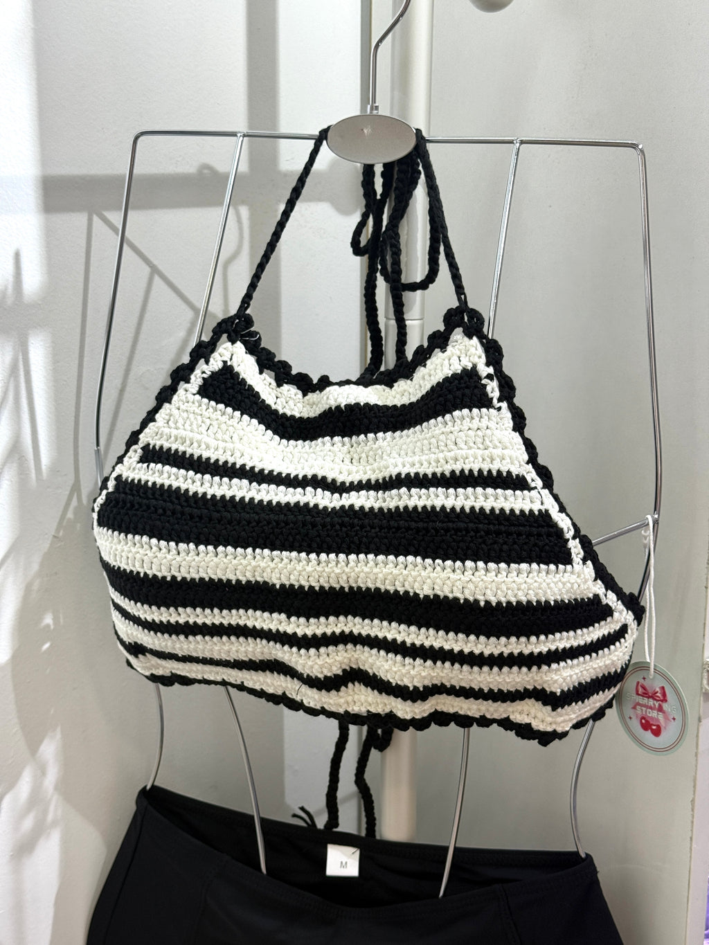 KNITTED HIGH WAISTED BIKINI