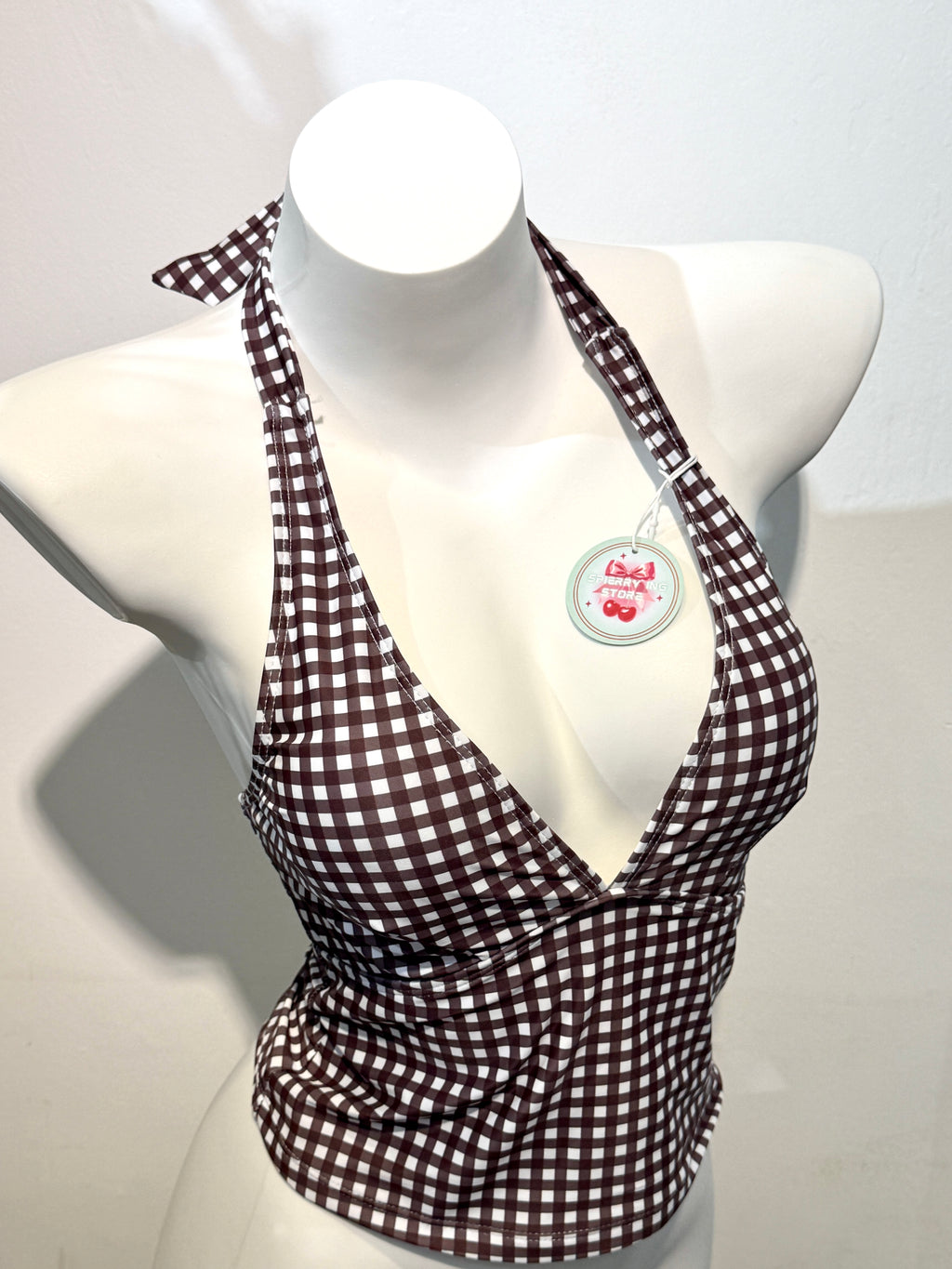 CHECKERED SWIMSUIT