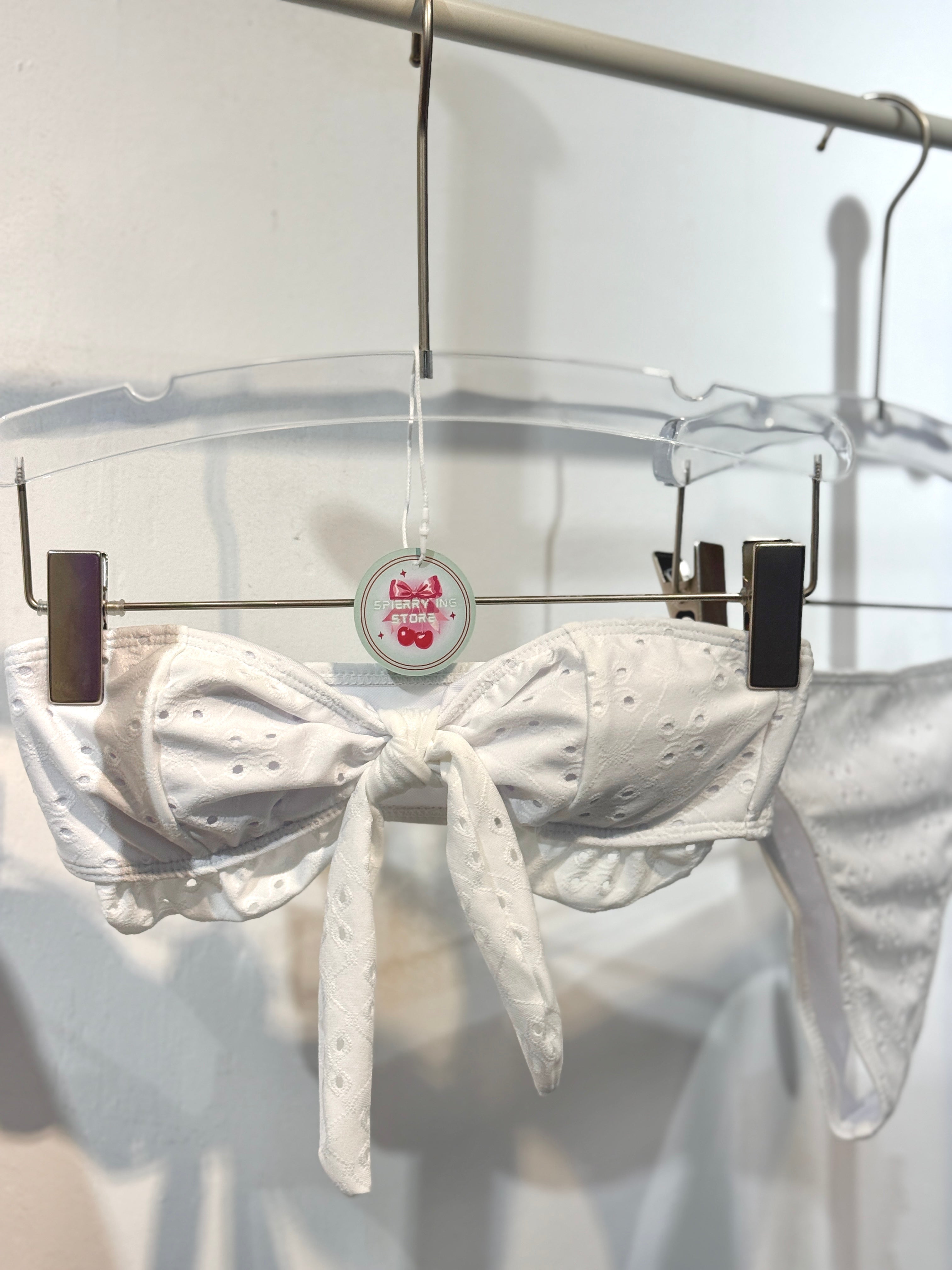 BOW FRONT BANDEAU BIKINI