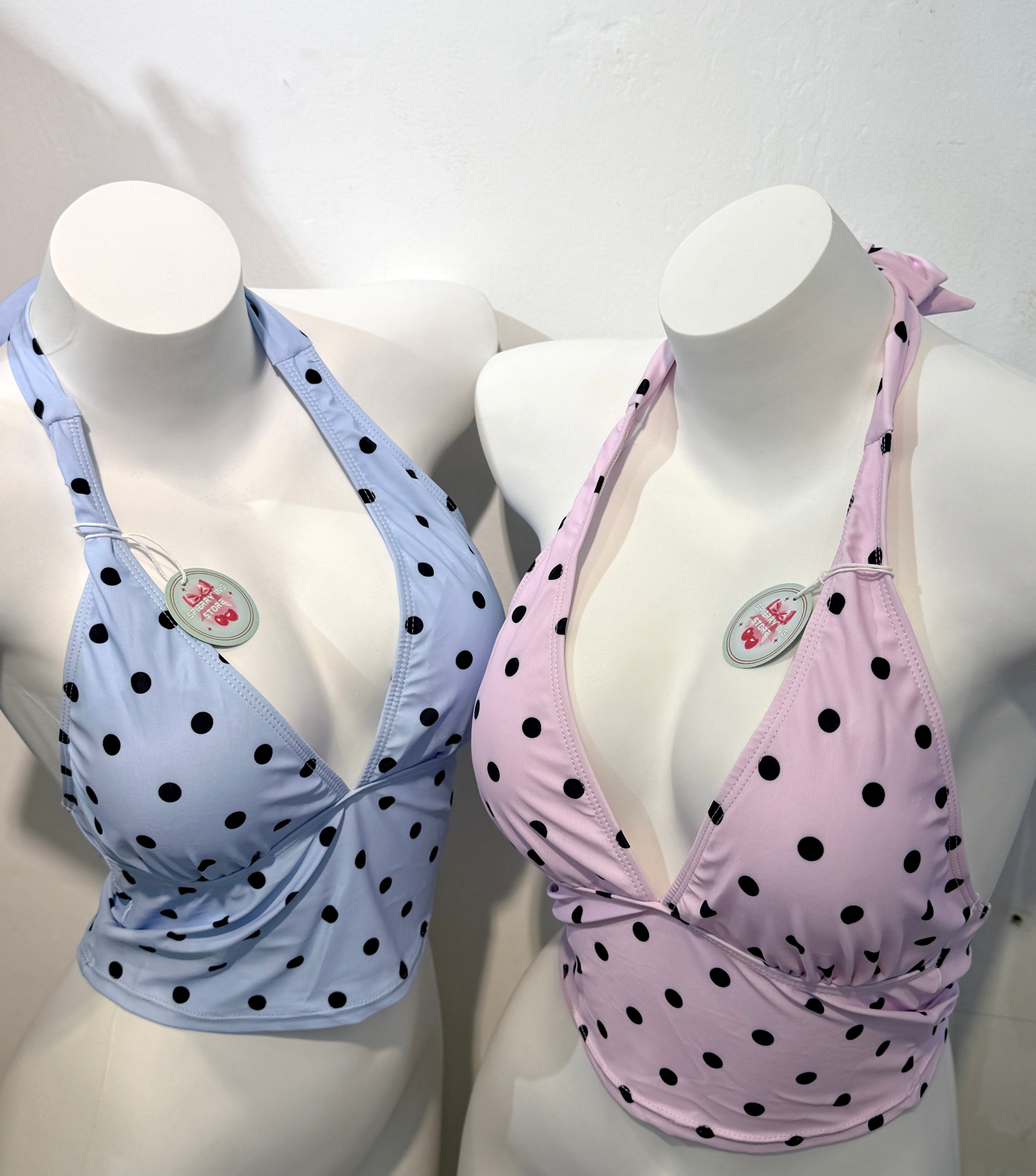 POLKA DOT SWIMSUIT