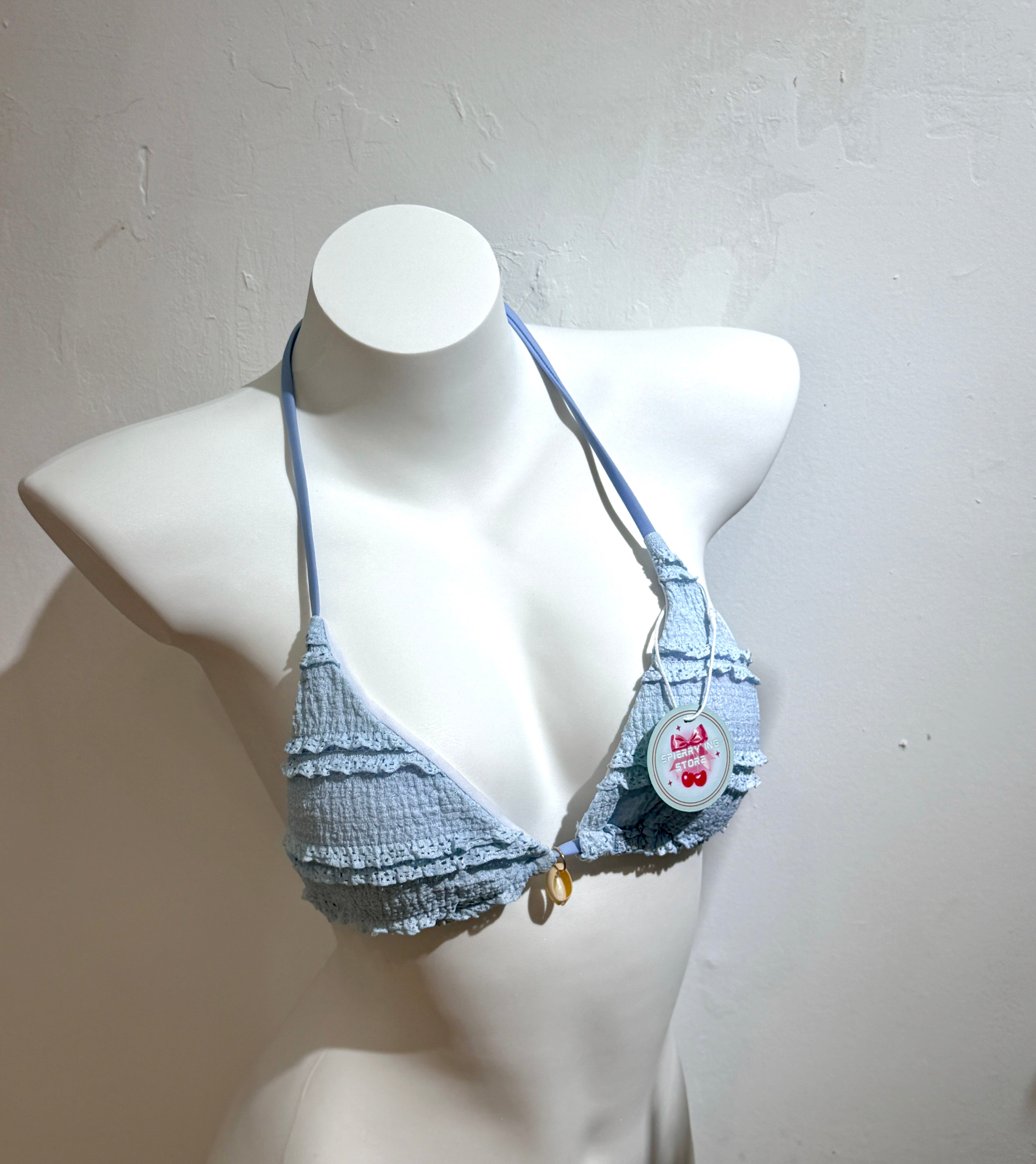 RUCHED SHELL BIKINI