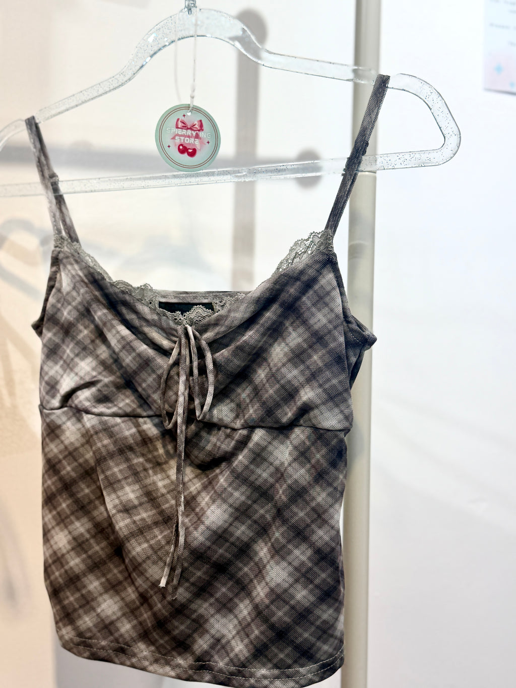 THAI VERSION 🇹🇭 Y2K DOUBLE LAYER LACE CAMISOLE