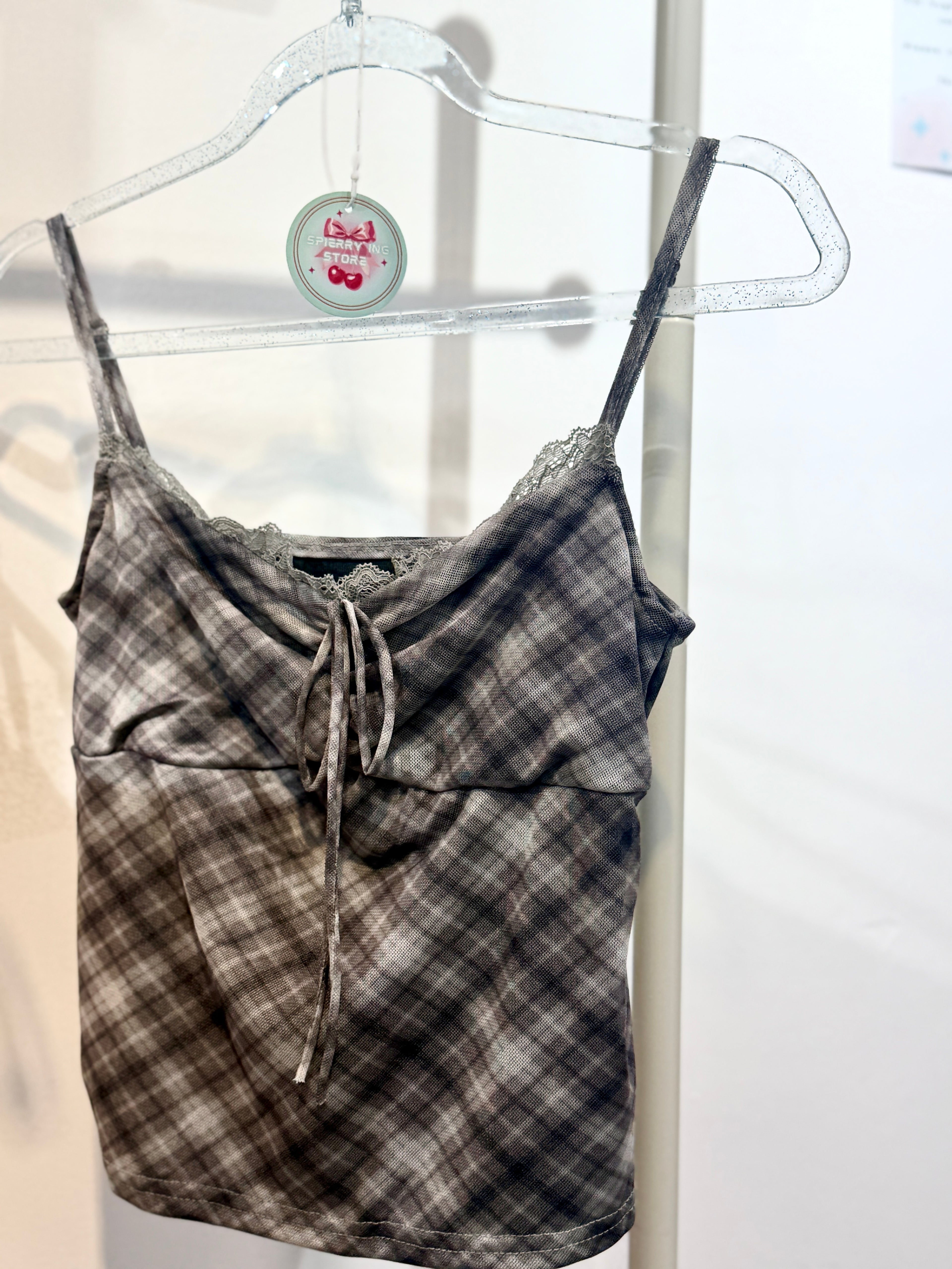 THAI VERSION 🇹🇭 Y2K DOUBLE LAYER LACE CAMISOLE
