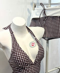 CHECKERED SWIMSUIT