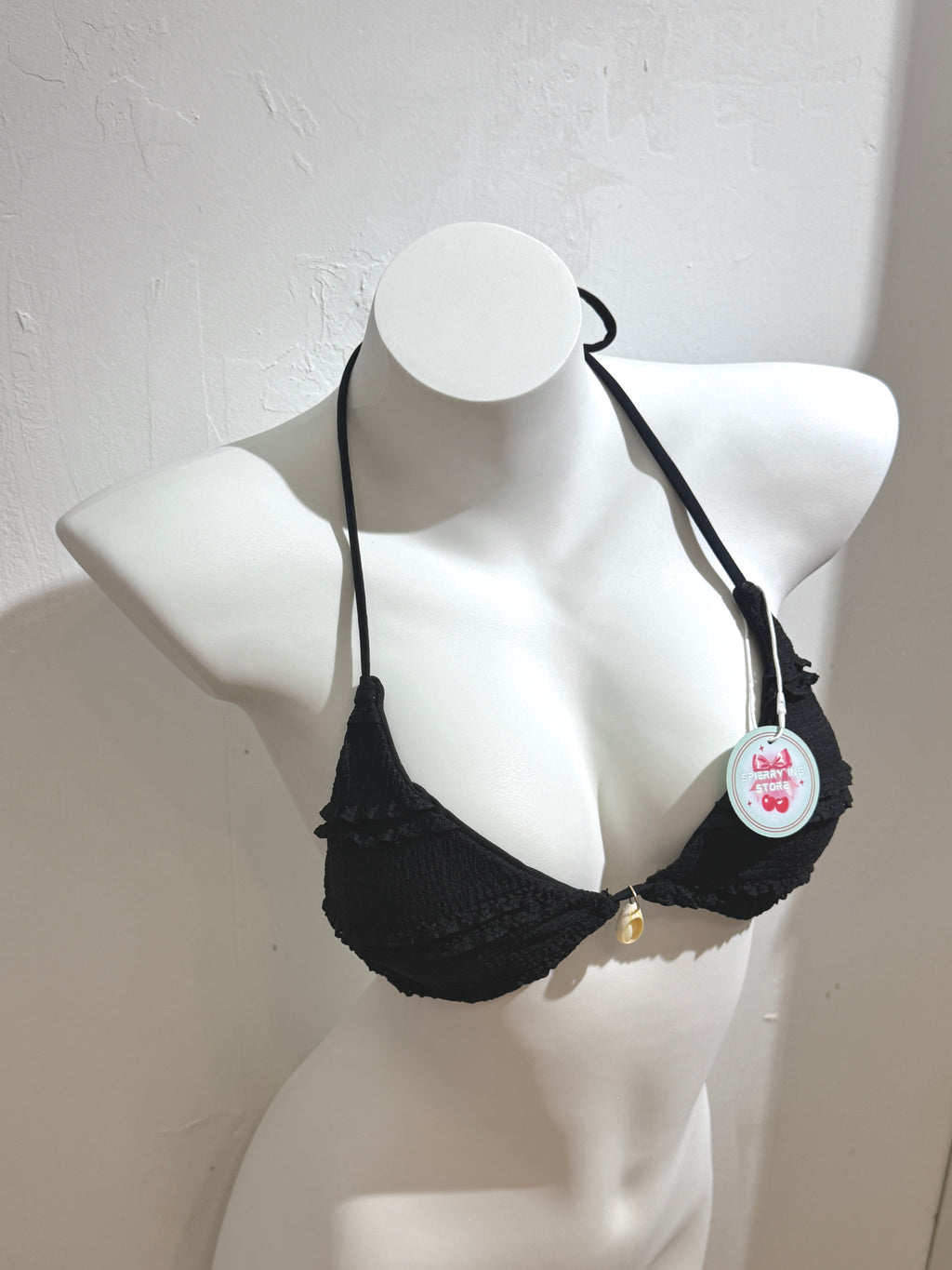 RUCHED SHELL BIKINI
